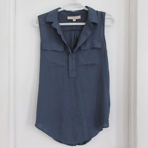 LOFT sleeveless blouse